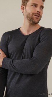 Мужская футболка с длинным рукавом BlueLemon