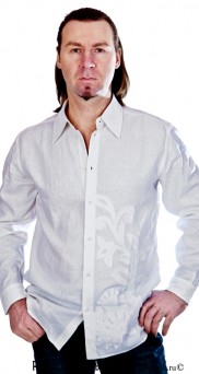 Мужская рубашка с аппликацией Grigioperla