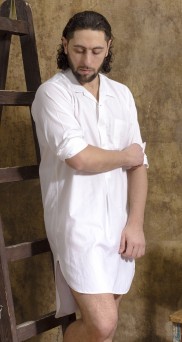 Белая ночная рубашка Zimmerli